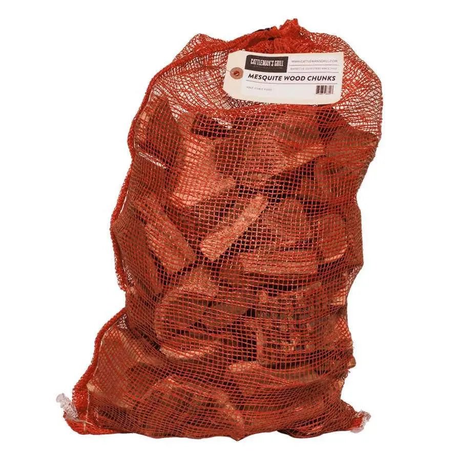 Mesquite Wood Competition Smoking Chunks from Cattleman's Grill