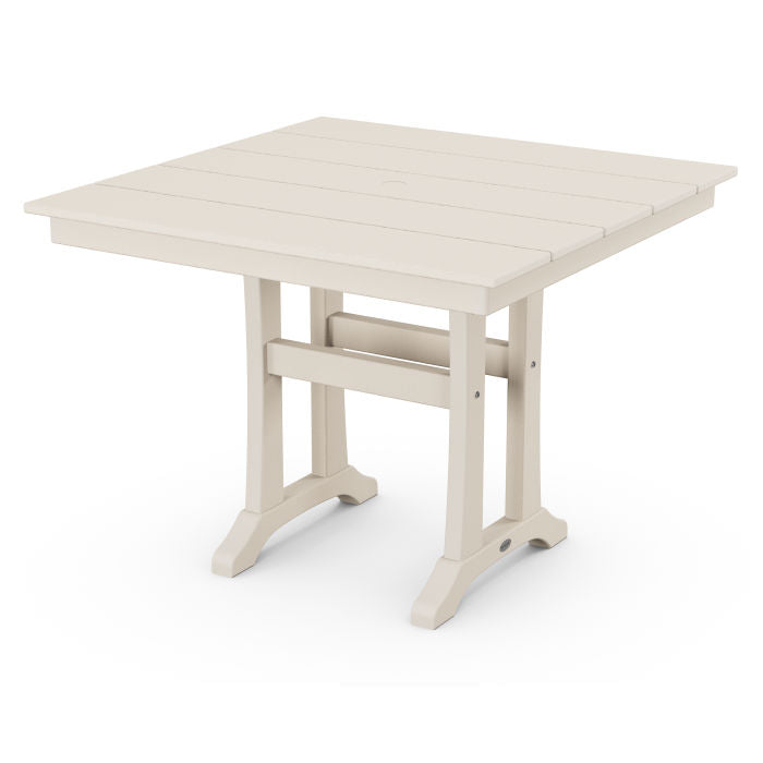 Polywood: Farmhouse Trestle 37 Dining Table - Image 21