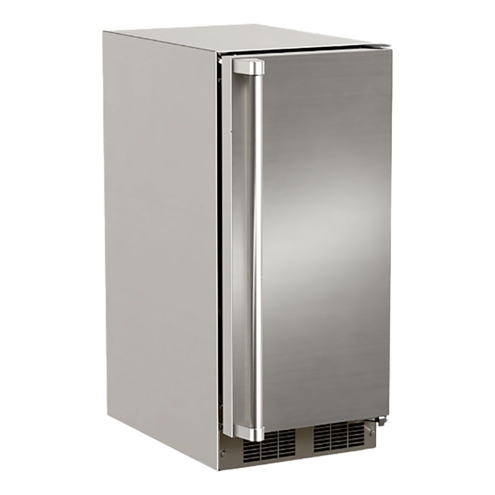 Marvel Refrigeration: 15 Outdoor Clear Ice Machine w/ Built-In Pump. Solid Reversible Door