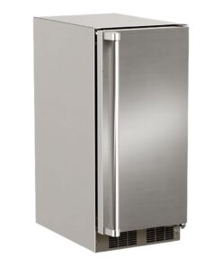 Marvel Refrigeration: 15 Outdoor Crescent Ice Machine. Solid Reversible Door