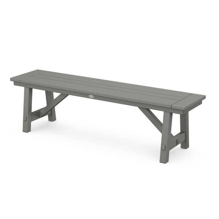Polywood: Rustic Farmhouse 60 Backless Bench - Image 10