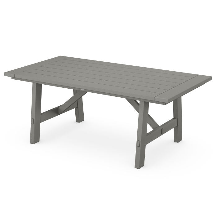 Polywood: Rustic Farmhouse 39 x 75 Dining Table - Image 10