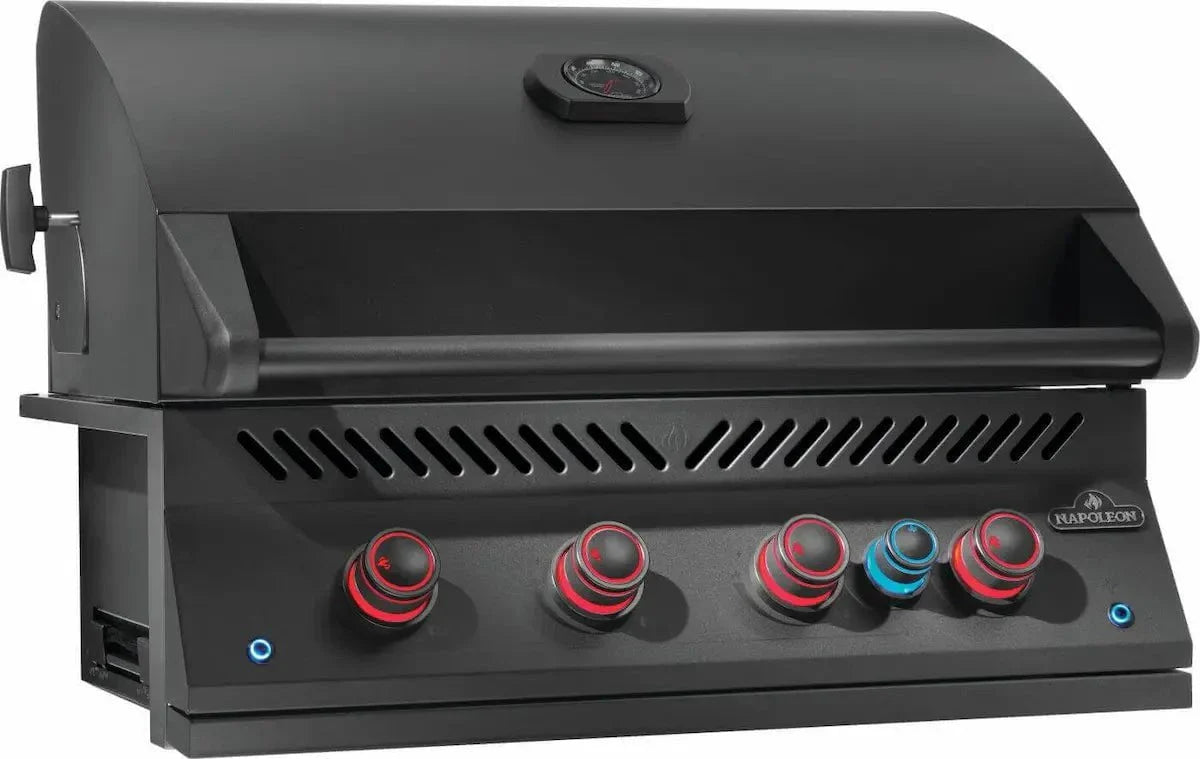 Napoleon Built-In 700 Series 32-inch Gas Grill with Rear Infrared Burner BIG32RB-1. Matte Black - Image 2
