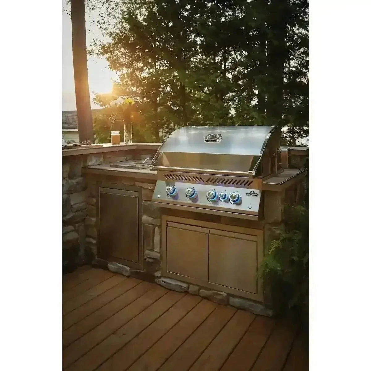 Napoleon Built-In 700 Series 32-inch Gas Grill with Rear Infrared Burner BIG32RB-1 - Image 6