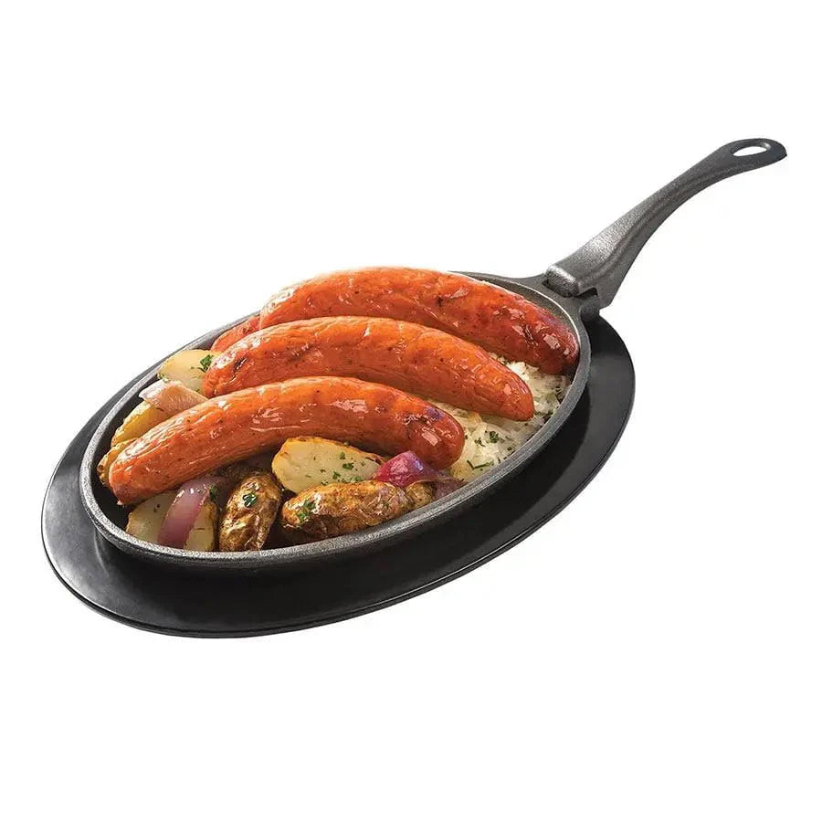 Napoleon Grills Professional Oval Cast Iron Skillet - Image 4