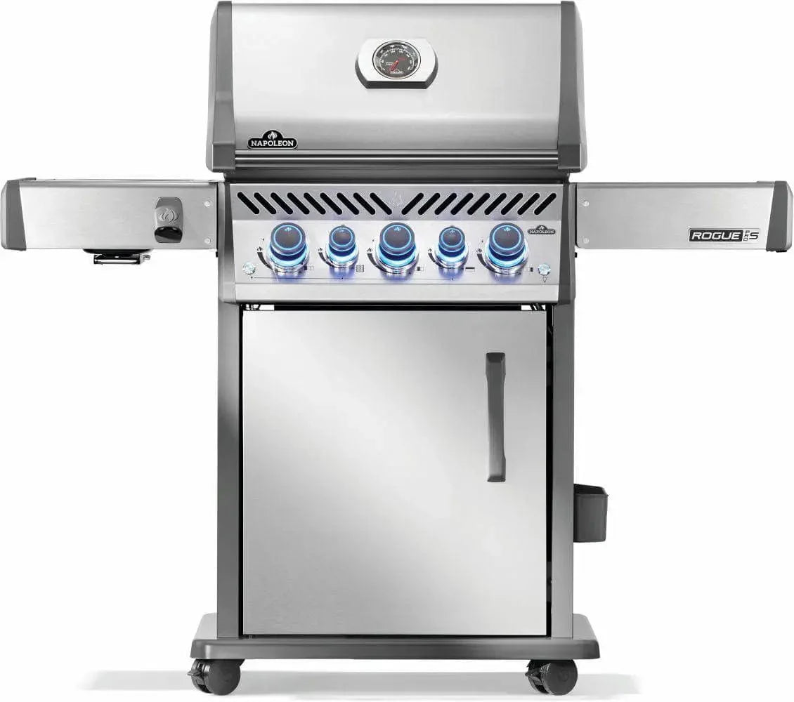 Napoleon Rogue PRO-S 425 Gas BBQ Grill with Infrared Side and Rear Burners. Stainless Steel - Image 9