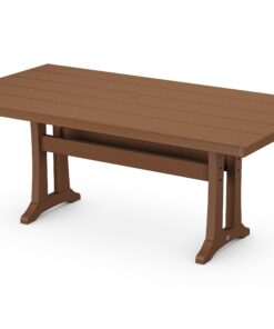 Polywood: Farmhouse Trestle 37 x 72 Dining Table