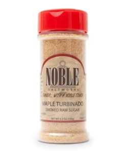 Noble Saltworks Maple Turbinado Smoked Raw Sugar