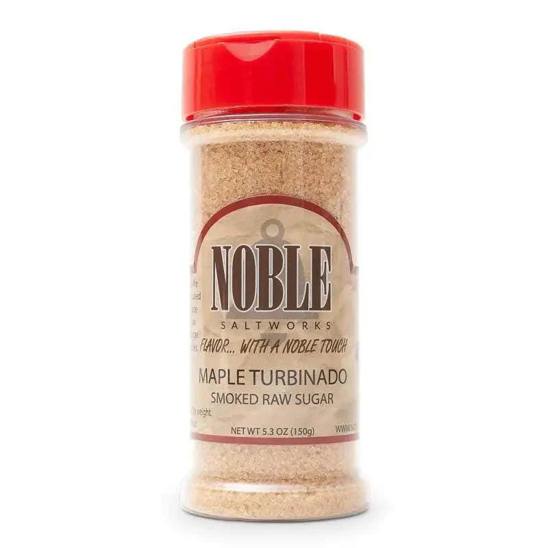 Noble Saltworks Maple Turbinado Smoked Raw Sugar