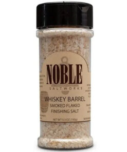 Noble Saltworks Whiskey Barrel Smoked Flaked Finishing Salt