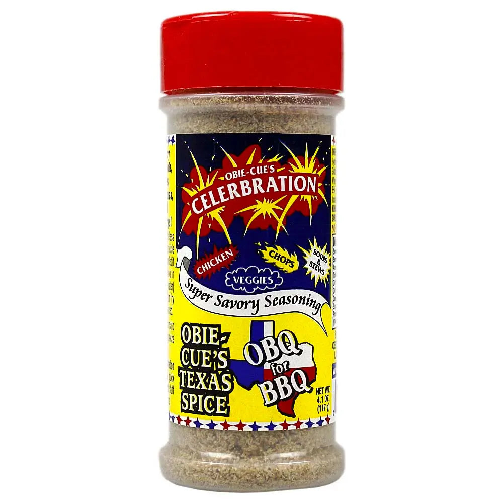 Obie-Cue's Celerbration Seasoning 13.6oz