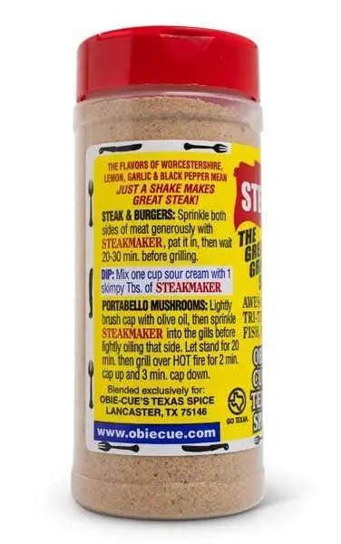 Obie-Cue's Steakmaker Seasoning. 12.2oz - Image 3