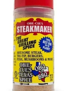 Obie-Cue's Steakmaker Seasoning. 12.2oz