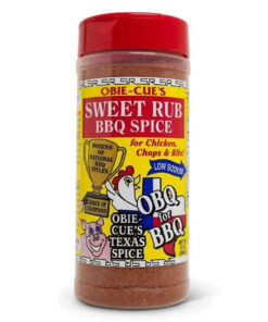 Obie-Cue's Sweet Rub BBQ Spice. 12oz
