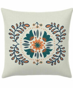 Otomia Medallion Resort 20 Square Throw Pillow