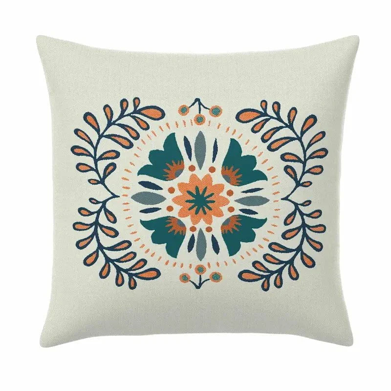 Otomia Medallion Resort 20 Square Throw Pillow
