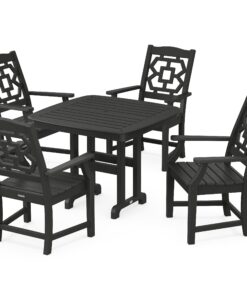 Polywood: Chinoiserie 5-Piece Dining Set