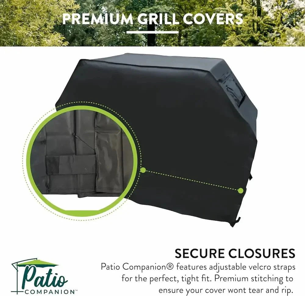 Patio Companion Premium Large Universal 65-inch Grill Cover - Image 4