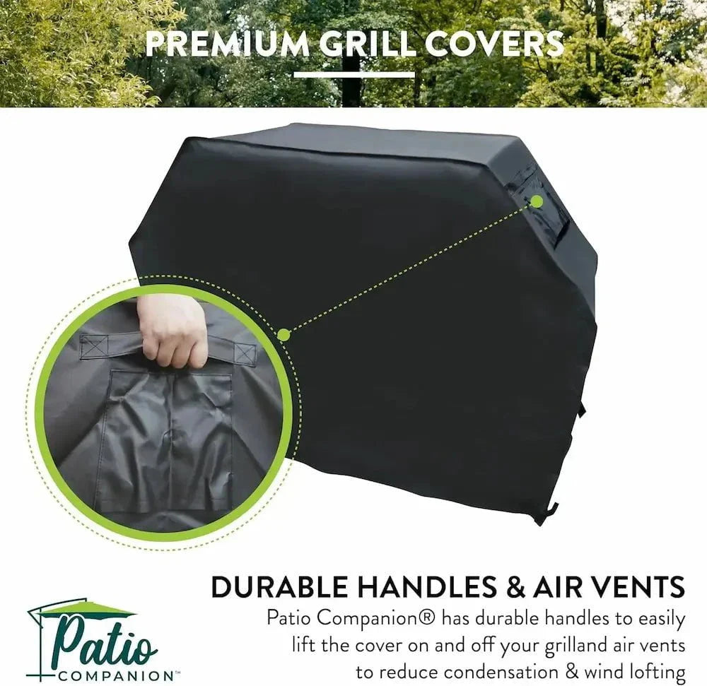 Patio Companion Premium Large Universal 65-inch Grill Cover - Image 3