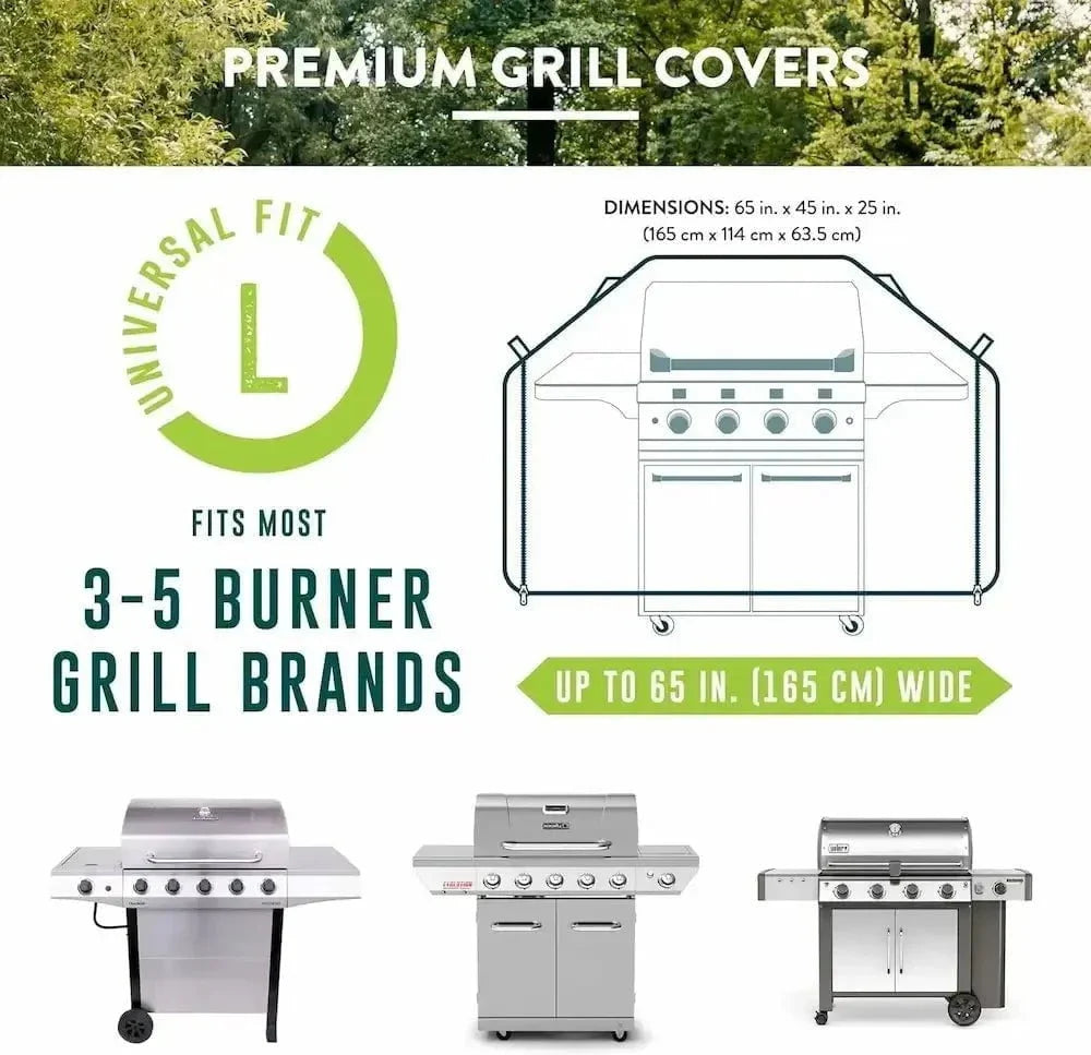 Patio Companion Premium Large Universal 65-inch Grill Cover - Image 2