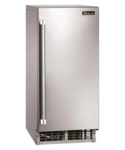 Perlick H80C Signature Series Cubelet Ice Maker. Stainless Steel Solid Door