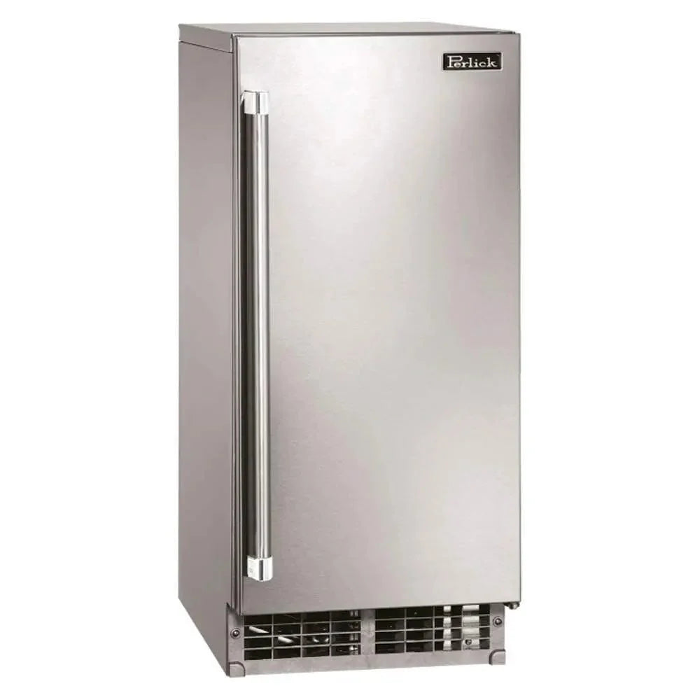 Perlick H80C Signature Series Cubelet Ice Maker. Stainless Steel Solid Door - Image 5