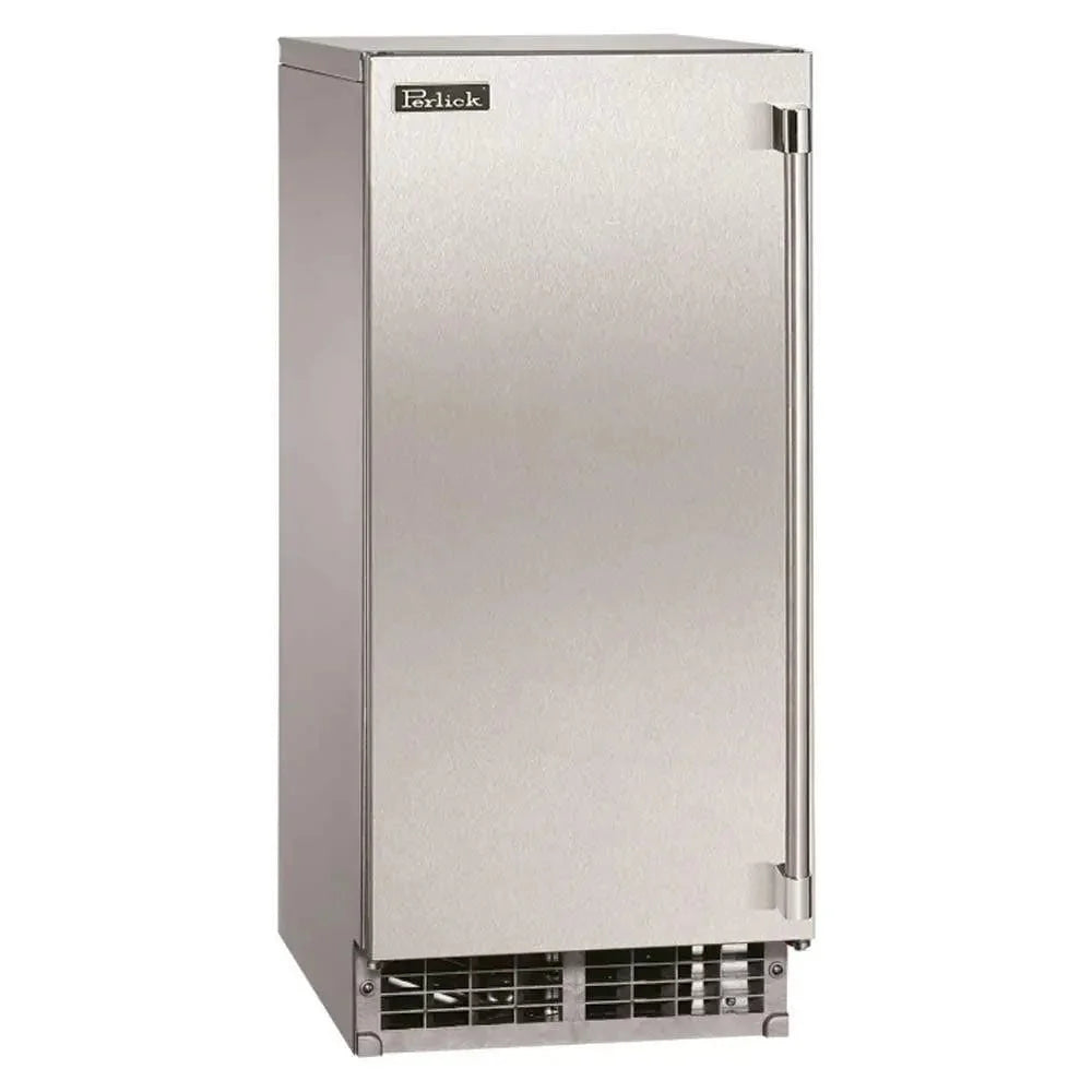 Perlick H80C Signature Series Cubelet Ice Maker. Stainless Steel Solid Door - Image 2