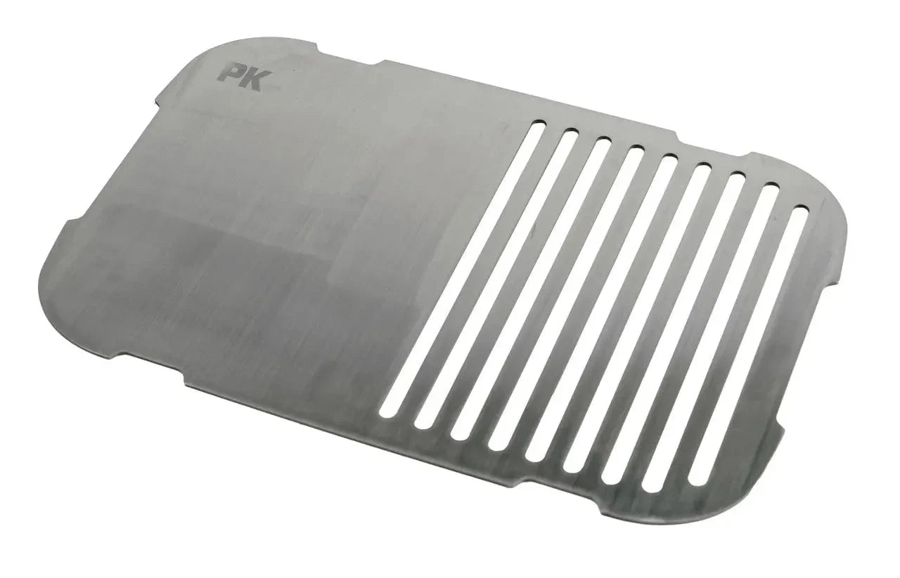 PK Grills PK300 Stainless Steel Griddle. Slotted