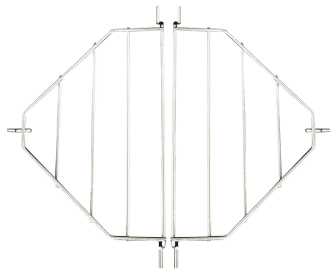 Primo Heat Deflector and Drip Pan Rack for XXL