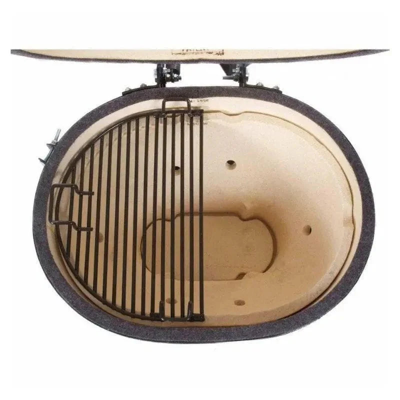 Primo Oval Large Freestanding Ceramic Charcoal BBQ Grill - Image 2