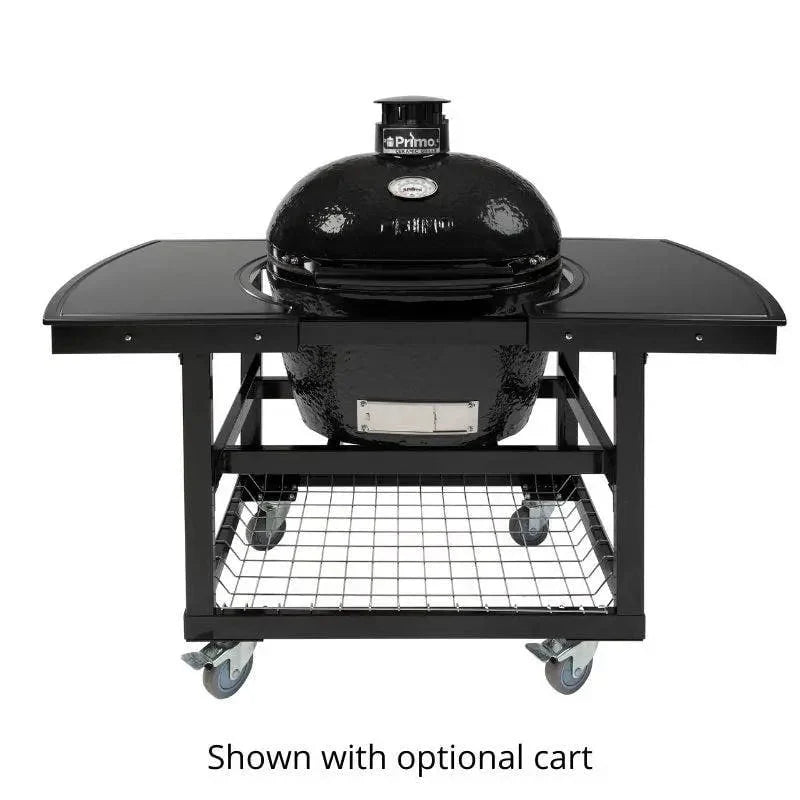 Primo Oval Large Freestanding Ceramic Charcoal BBQ Grill - Image 3
