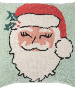 Punch Hook Santa Pillow