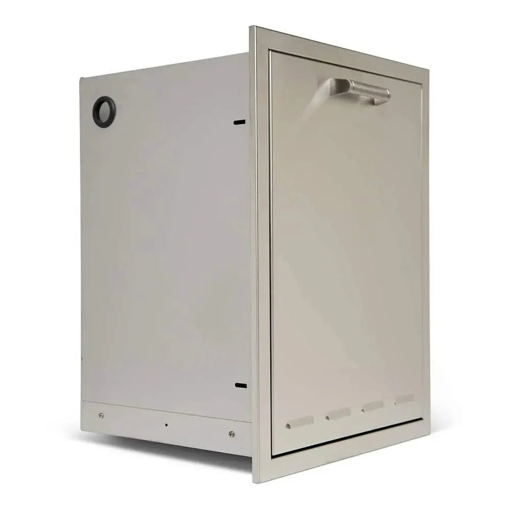 Quivira 20 Inch Rollout Propane/Trash Drawer with One Trash Can - Image 5