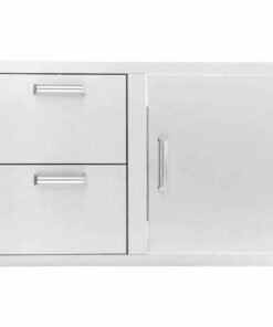 Quivira 32 Access Door & Double Drawer Combo with Reversible Door