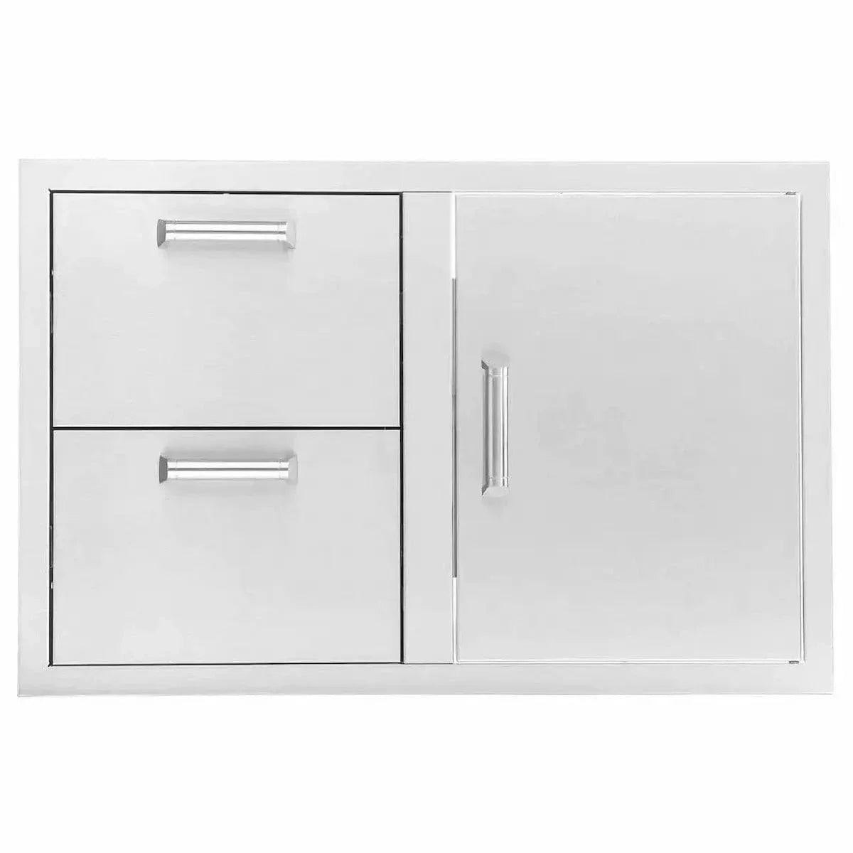 Quivira 32 Access Door & Double Drawer Combo with Reversible Door