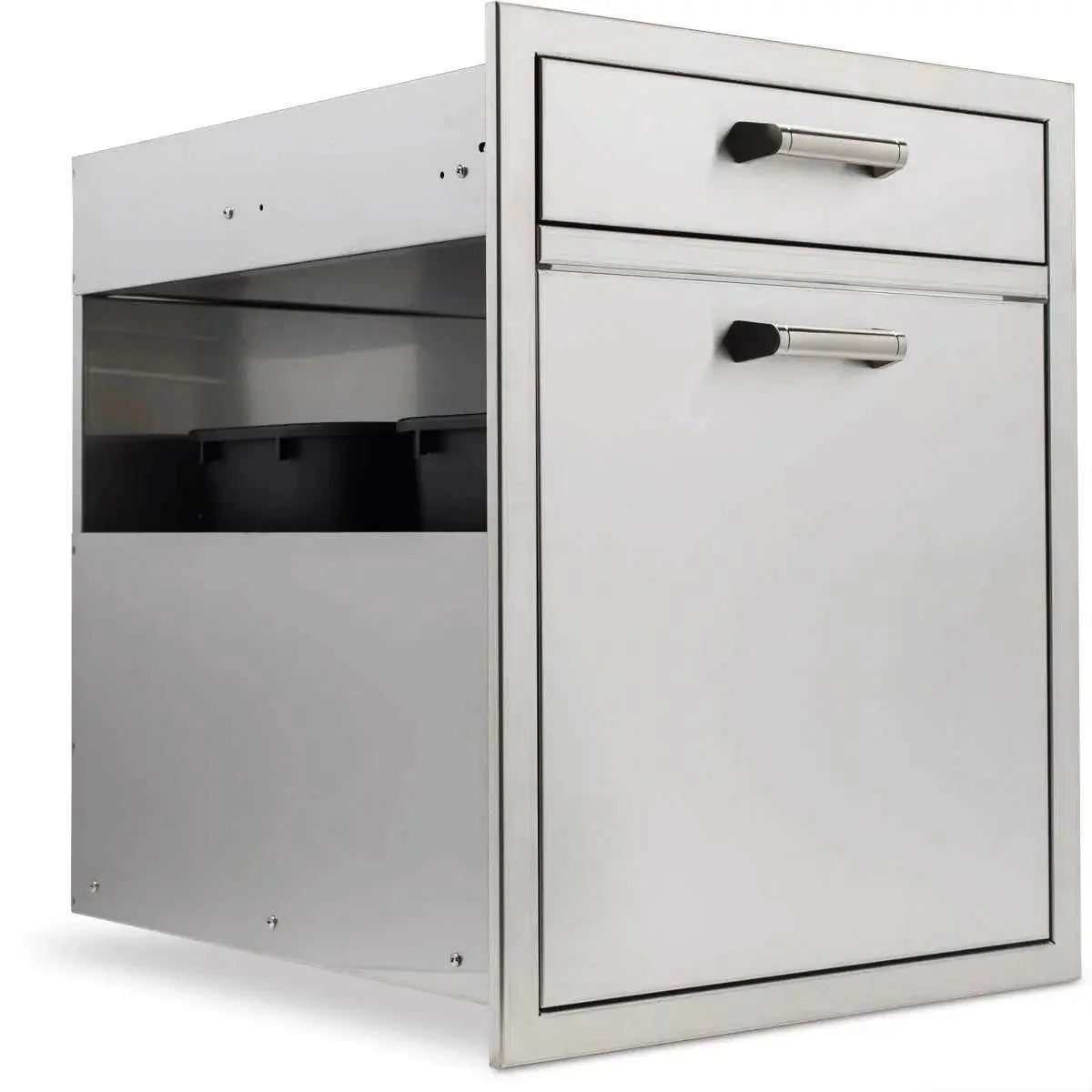 Quivira Trash and Recycle Rollout with Single Drawer - Image 6