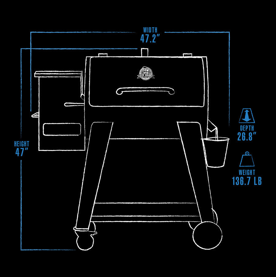 850FB2 Wood Pellet Grill - Image 5