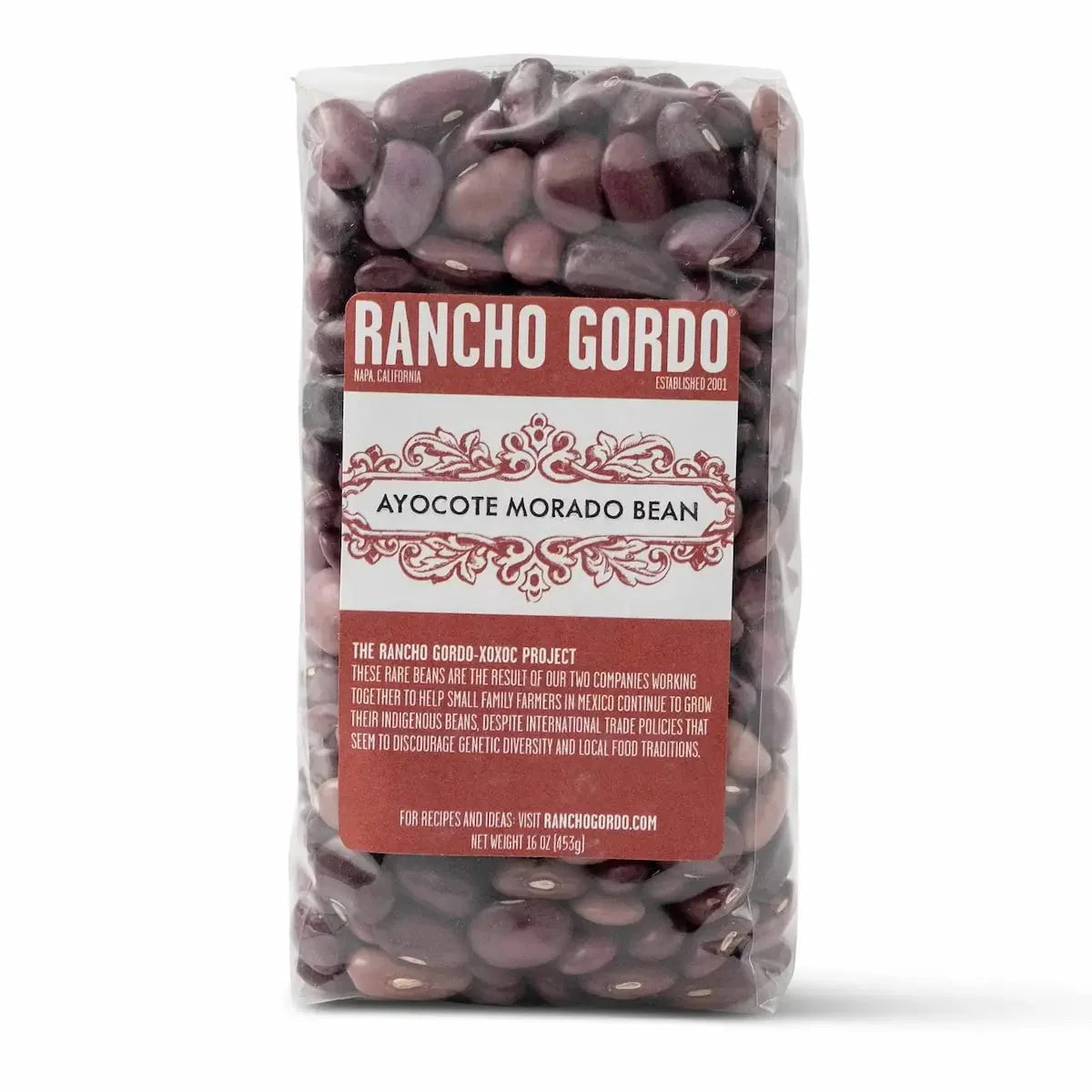 Rancho Gordo Ayocote Morado Beans
