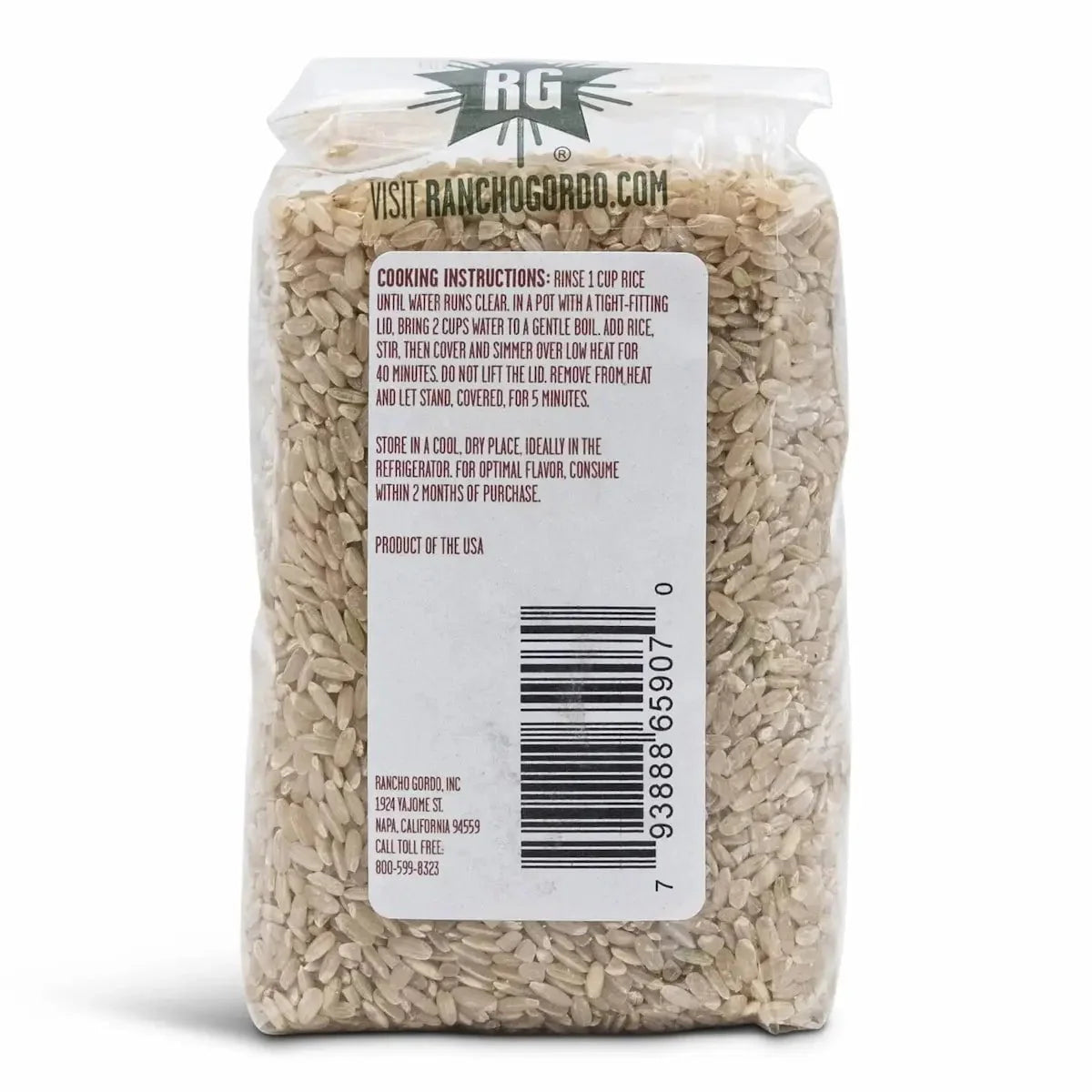 Rancho Gordo California Brown Rice - Image 2
