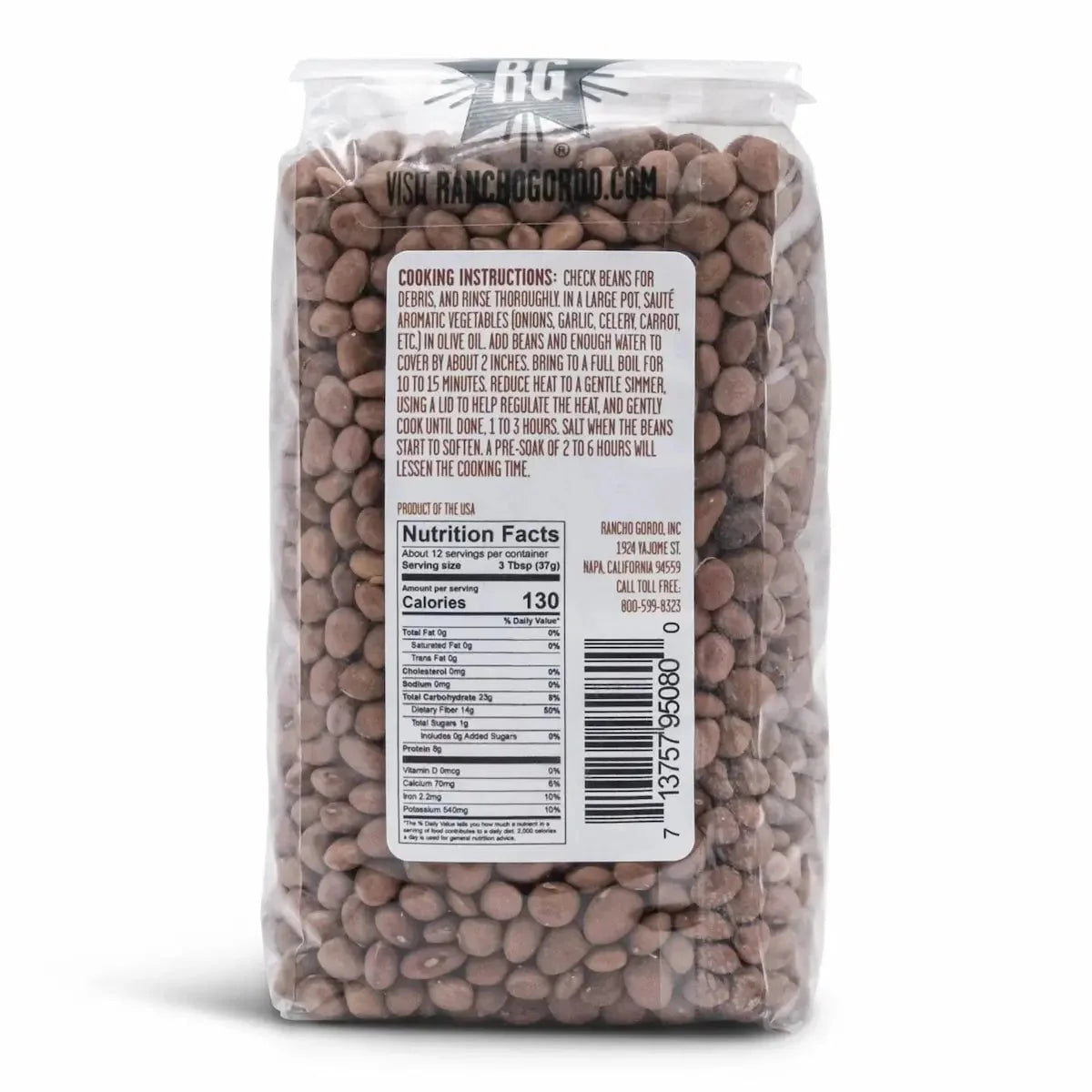 Rancho Gordo Santa Maria Pinquito Beans - Image 2