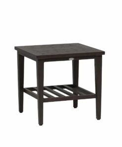 Ratana Biltmore End Table in Hessonite Garnet