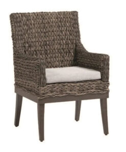 Ratana Boston Dining Arm Chair with Cash Ash Cushions