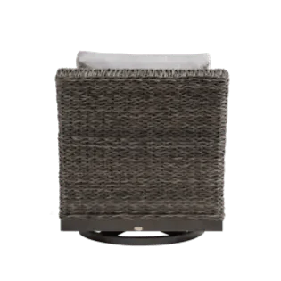 Ratana Boston Swivel Gliding Club Chair with Cash Ash Cushions - Image 2