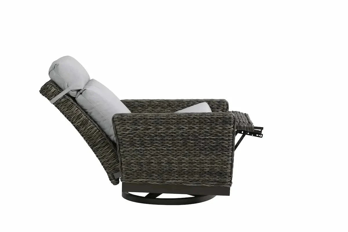 Ratana Boston Swivel Recliner with Cash Ash Cushions - Image 6