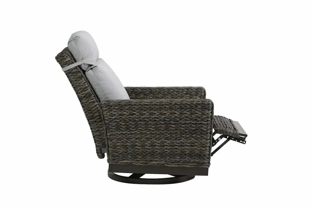 Ratana Boston Swivel Recliner with Cash Ash Cushions - Image 5