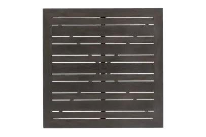 Ratana Canbria 39 Square Counter Table in Hessonite Garnet - Image 2