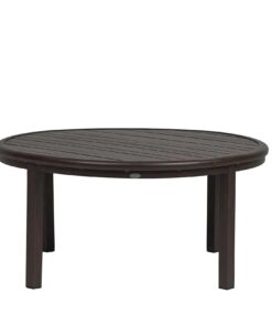 Ratana Canbria 48 Round Conversation Table in Hessonite Garnet