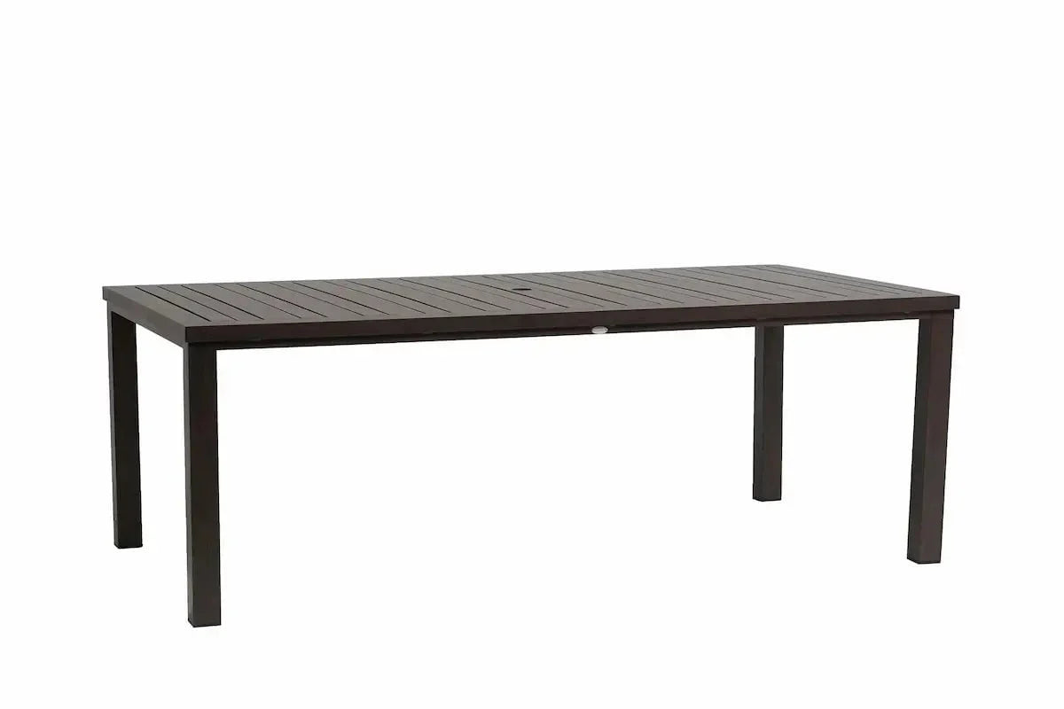 Ratana Canbria 84 x 44 Rectangle Dining Table in Hessonite Garnet - Image 2