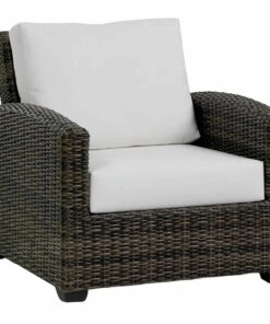 Ratana Coral Gables Club Chair with Switch Flax Cushions