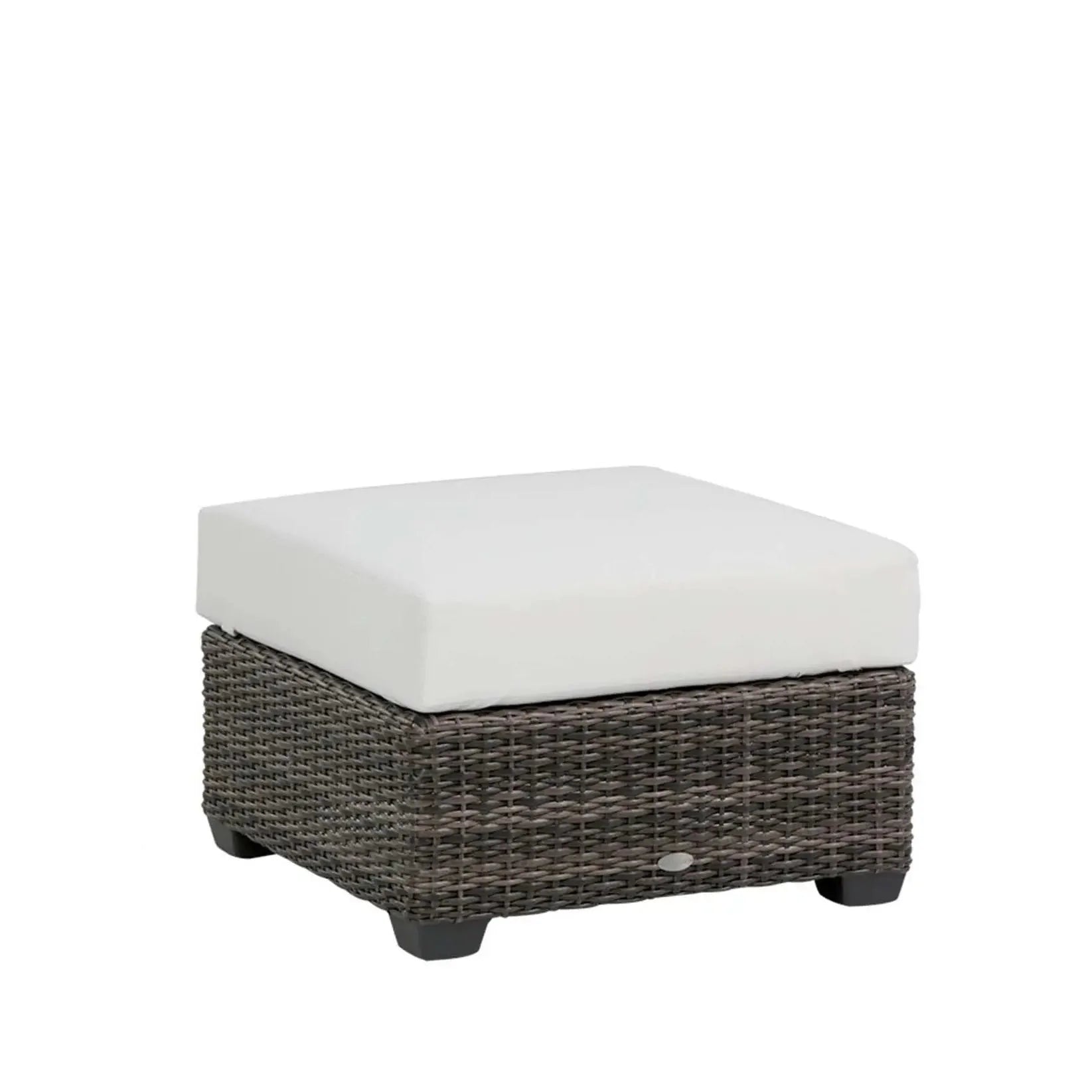 Ratana Coral Gables Ottoman with Switch Flax Cushion